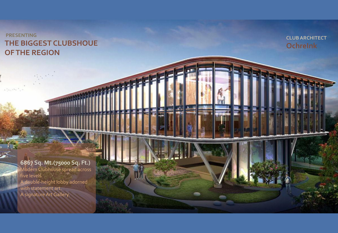 75000 Sq Ft Clubhouse